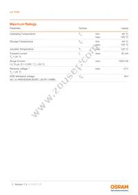 LA T676-S1T1-24-Z Datasheet Page 3