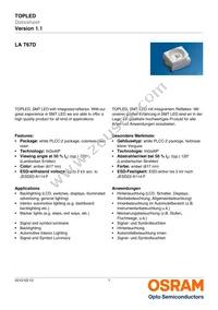 LA T67D-U2AA-24-1-20-R18-Z Datasheet Cover