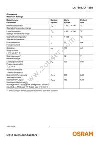 LA T68B-T2V1-24 Datasheet Page 3