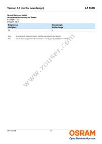 LA T68B-T2V1-24-Z Datasheet Page 6