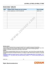 LA Y876-Q2T1-1-0-20-R18-Z Datasheet Page 14