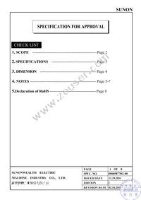 LA001-011A99DN Datasheet Page 2