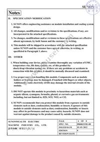 LA001-012A99DN Datasheet Page 7