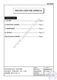 LA002-001A99DY Datasheet Page 2