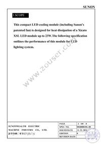 LA002-012A9BDN Datasheet Page 3