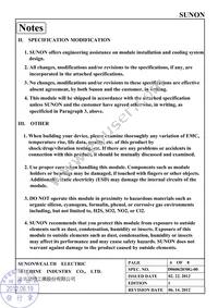 LA004-012A99DN Datasheet Page 7