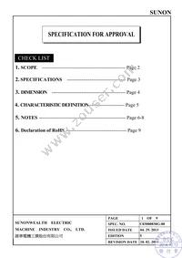 LA004-017A83DY Datasheet Page 2