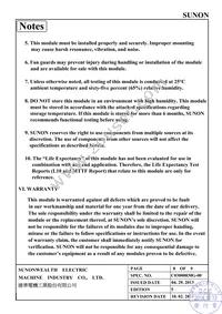 LA004-017A83DY Datasheet Page 9