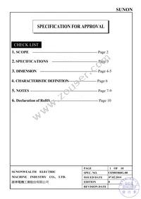 LA004-024A83DY Datasheet Page 2