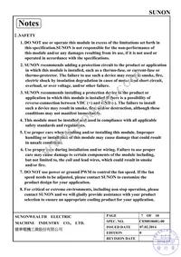 LA004-024A83DY Datasheet Page 8