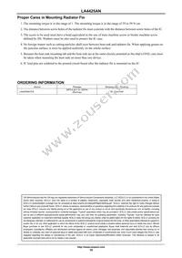 LA4425AN-D-E Datasheet Page 10