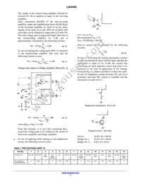 LA4440J-E Datasheet Page 7