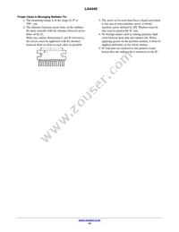 LA4440J-E Datasheet Page 16