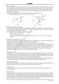 LA4809M-TLM-E Datasheet Page 8