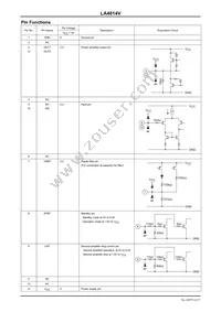 LA4814V-TLM-E Datasheet Page 4