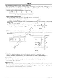 LA4814V-TLM-E Datasheet Page 6