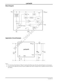 LA5744TP-FA-E Datasheet Page 3