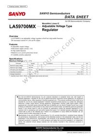 LA59700MX-TLM-E Cover