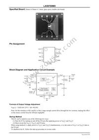 LA59700MX-TLM-E Datasheet Page 3