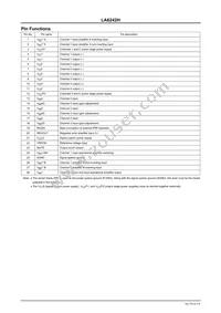 LA6242H-CL-TLM-E Datasheet Page 5