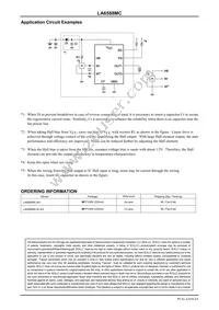 LA6588MC-BH Datasheet Page 4