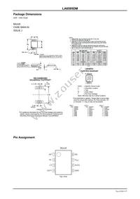 LA6595DMR2G Datasheet Page 3