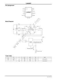 LA6595T-TLM-E Datasheet Page 3