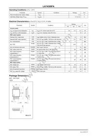 LA74309FA-BH Datasheet Page 2