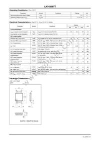 LA74309TT-TLM-E Datasheet Page 2