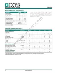 LAA100LS Datasheet Page 2