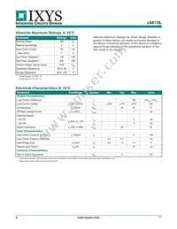 LAA110L Datasheet Page 2