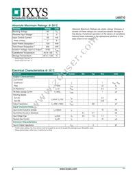 LAA710STR Datasheet Page 2