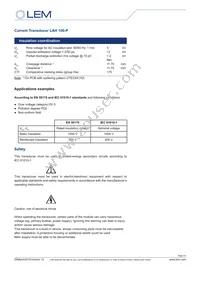 LAH 100-P Datasheet Page 2