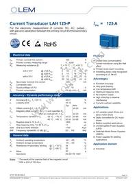 LAH 125-P Datasheet Cover