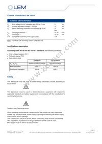 LAH 125-P Datasheet Page 2