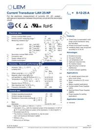 LAH 25-NP Datasheet Cover