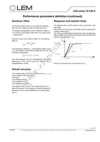 LAX 100-NP Datasheet Page 9