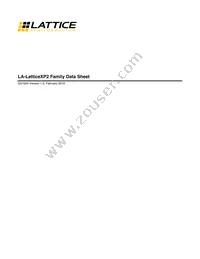 LAXP2-17E-5QN208E Datasheet Cover