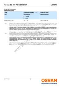 LB A673-L2N1-35-Z Datasheet Page 2