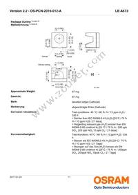 LB A673-L2N1-35-Z Datasheet Page 11