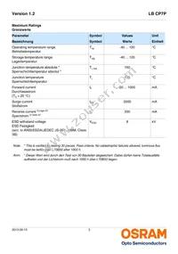 LB CP7P-GZHX-34-1-350-R18-LM Datasheet Page 3