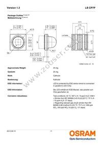 LB CP7P-GZHX-34-1-350-R18-LM Datasheet Page 11