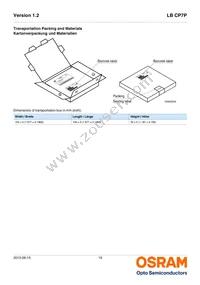 LB CP7P-GZHX-34-1-350-R18-LM Datasheet Page 19