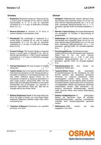 LB CP7P-GZHX-34-1-350-R18-LM Datasheet Page 22