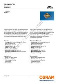 LB CP7P-GZHX-35-0-350-R18 Datasheet Cover