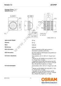 LB CPDP-GZHY-45-0-350-R18-XX Datasheet Page 11