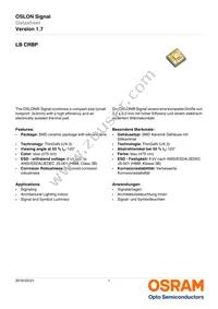 LB CRBP-HXJX-46-8E8G-350-S Datasheet Cover