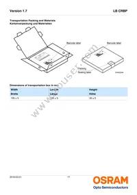 LB CRBP-HXJX-46-8E8G-350-S Datasheet Page 17