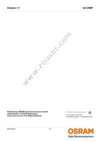 LB CRBP-HXJX-46-8E8G-350-S Datasheet Page 21