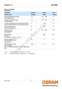 LB CRBP-HZJX-46-1-350-R18-Z-XX Datasheet Page 3